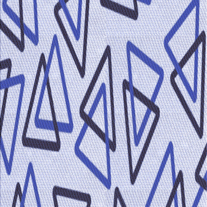 Patterned Blue Rug, pat974blu