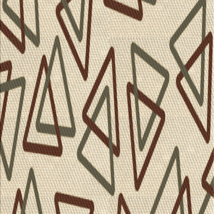 Patterned Vanilla Gold Rug, pat974brn