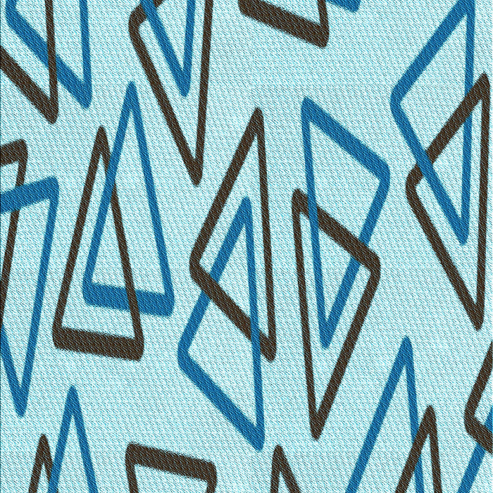 Patterned Glacial Blue Ice Blue Rug, pat974lblu