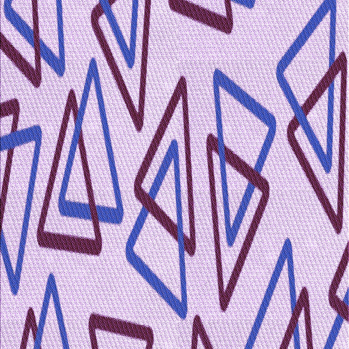 Patterned Purple Violet Purple Rug, pat974pur