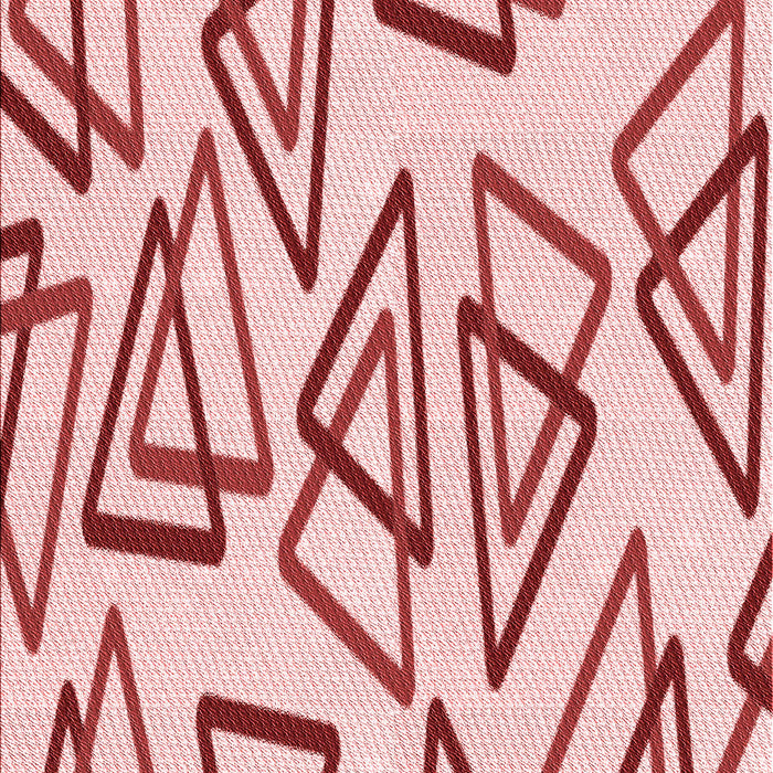 Patterned Red Rug, pat974rd