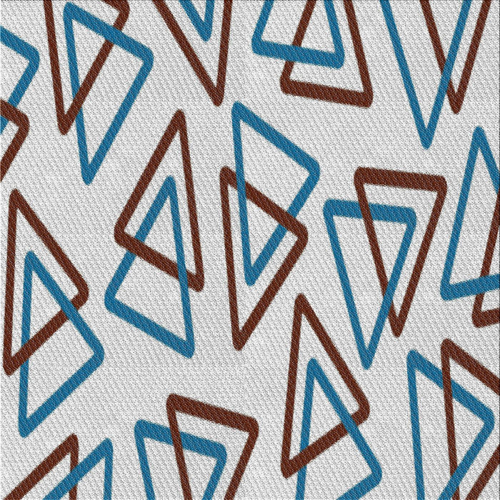 Sideview of Machine Washable Transitional Mist Blue Rug, wshpat974