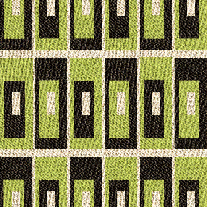 Machine Washable Transitional Chocolate Brown Rug, wshpat975brn