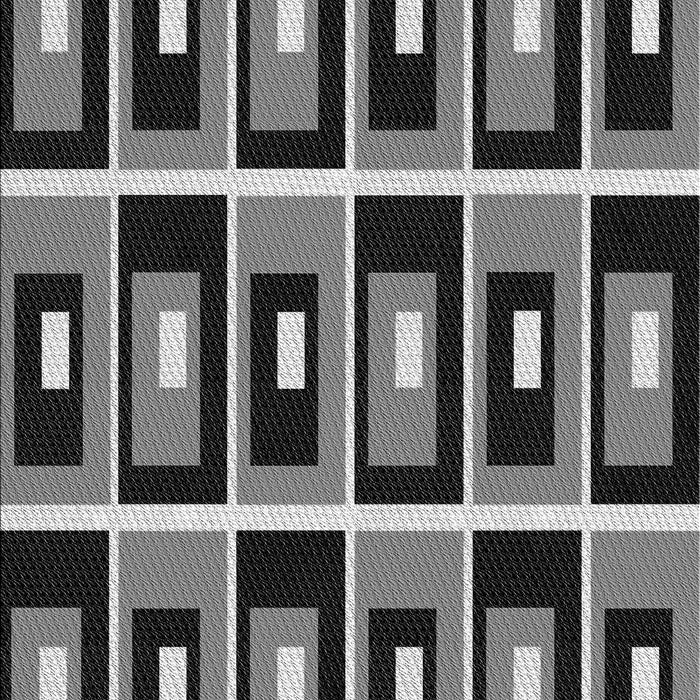 Machine Washable Transitional Charcoal Black Rug, wshpat975gry