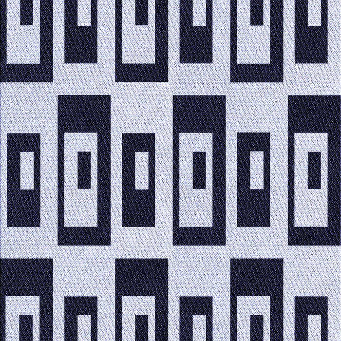 Patterned Dark Slate Blue Rug, pat976blu