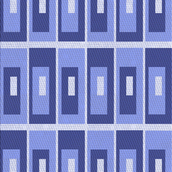 Patterned Blue Rug, pat977blu