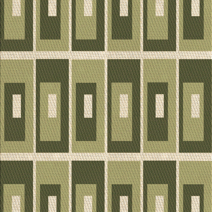 Patterned Antique Bronze Green Rug, pat977brn