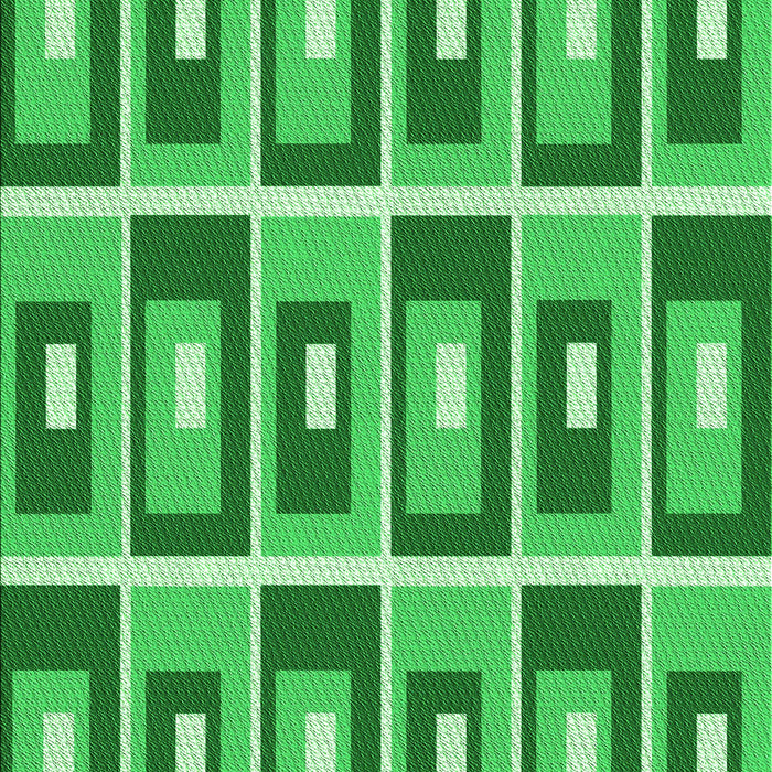 Patterned Green Rug, pat977grn