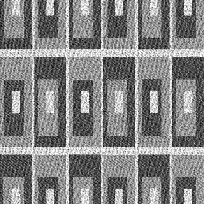 Patterned Cloud Gray Rug, pat977gry