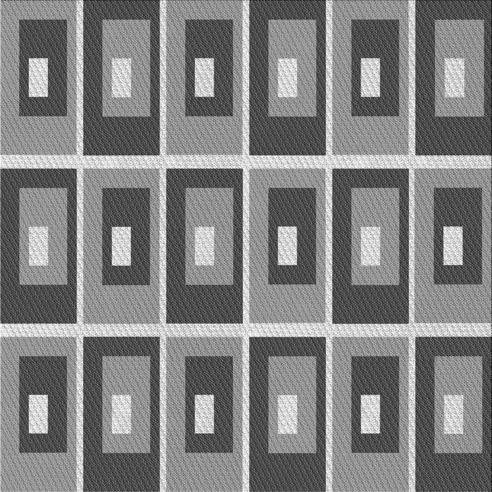 Round Machine Washable Transitional Cloud Gray Rug, wshpat977gry