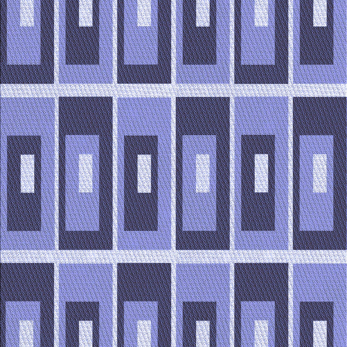 Patterned Deep Periwinkle Purple Rug, pat978blu