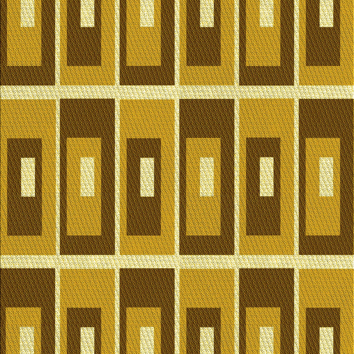 Patterned Saddle Brown Rug, pat978yw