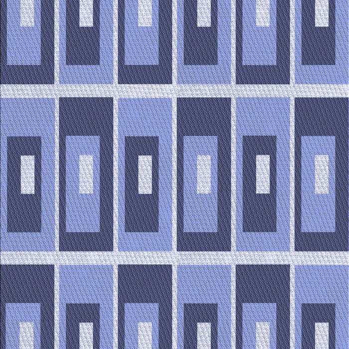 Patterned Sky Blue Rug, pat979blu