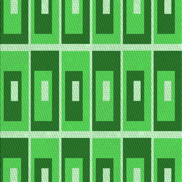 Patterned Green Rug, pat979grn