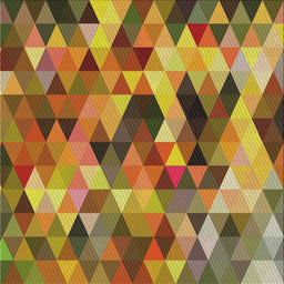 Sideview of Machine Washable Transitional Saddle Brown Rug, wshpat97