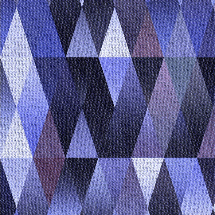 Patterned Blue Rug, pat98blu