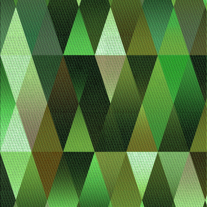 Patterned Dark Forest Green Rug, pat98grn
