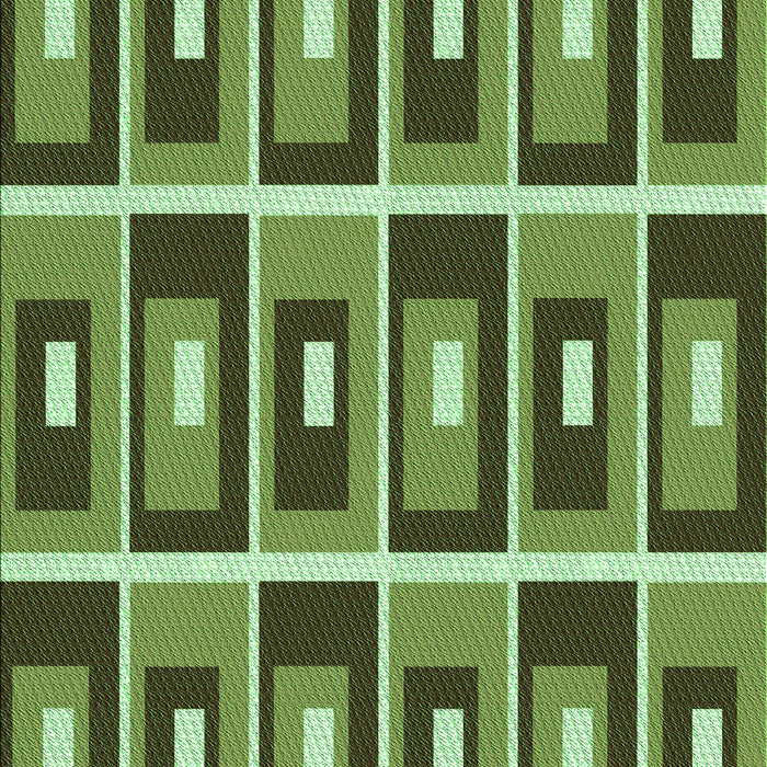 Patterned Green Rug, pat980grn