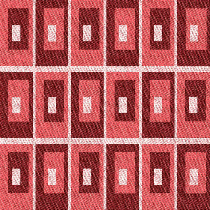 Round Machine Washable Transitional Red Rug, wshpat980rd