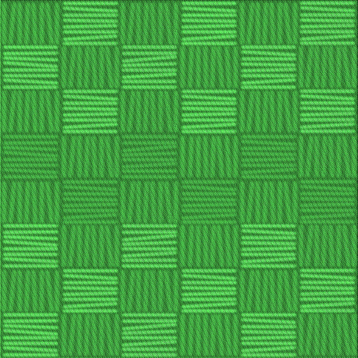 Round Machine Washable Transitional Lime Green Rug, wshpat981grn