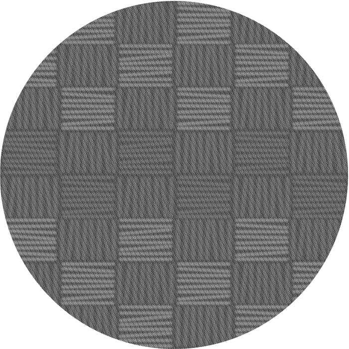 Square Machine Washable Transitional Gray Rug in a Living Room, wshpat981gry