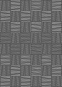 Machine Washable Transitional Gray Rug, wshpat981gry