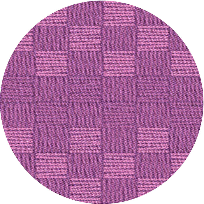 Square Patterned Crimson Purple Rug, pat981pur