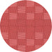Square Machine Washable Transitional Red Rug in a Living Room, wshpat981rd