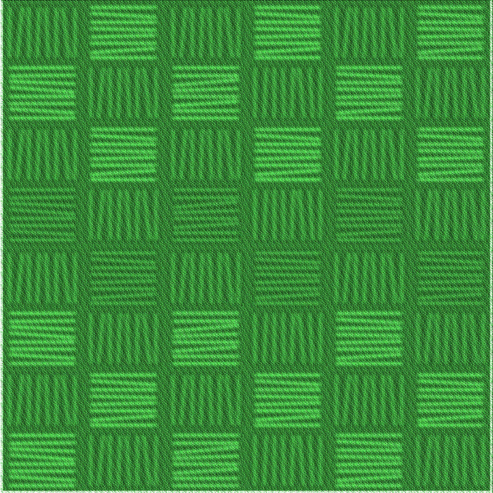 Round Patterned Green Rug, pat982grn