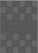 Patterned Platinum Gray Rug, pat982gry