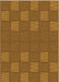 Patterned Saddle Brown Rug, pat982org
