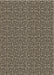 Machine Washable Transitional Midnight Gray Rug, wshpat983brn