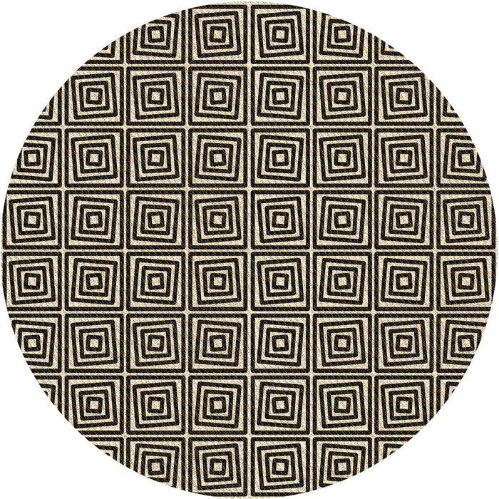 Square Machine Washable Transitional Midnight Gray Rug in a Living Room, wshpat983brn