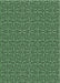 Machine Washable Transitional Pastel Green Rug, wshpat983grn