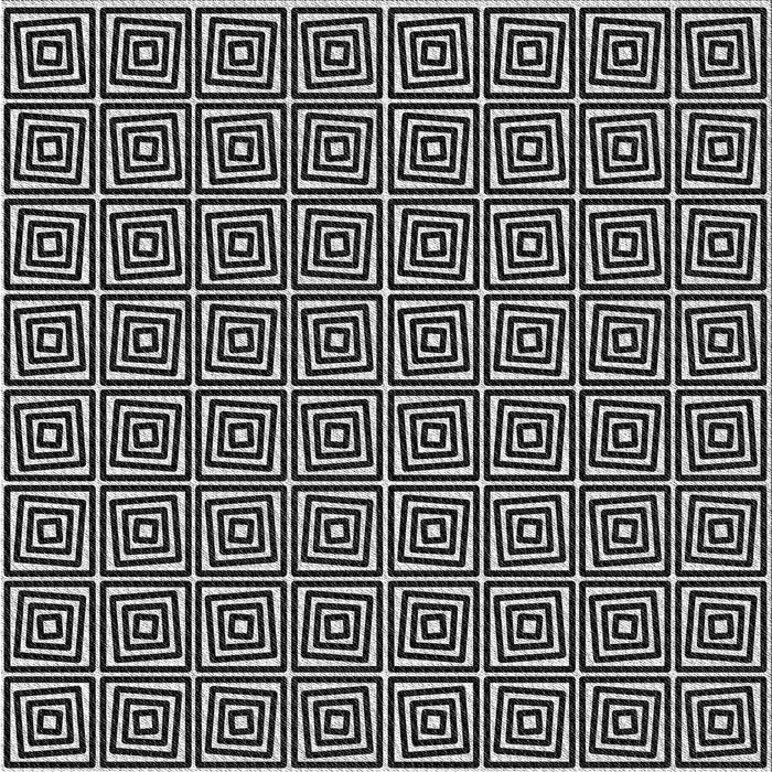 Round Patterned Midnight Gray Rug, pat983gry