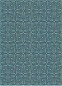 Machine Washable Transitional Deep Teal Green Rug, wshpat983lblu