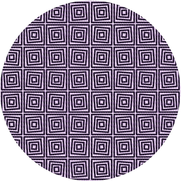 Square Patterned Blush Pink Rug, pat983pur