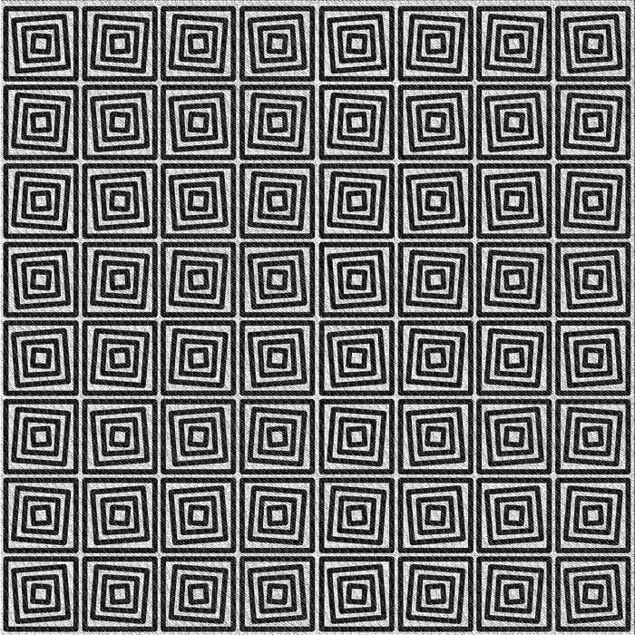 Square Patterned Mid Gray Novelty Rug, pat983
