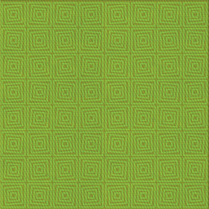 Round Machine Washable Transitional Green Rug, wshpat984grn