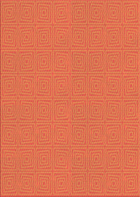 Machine Washable Transitional Neon Orange Rug, wshpat984org