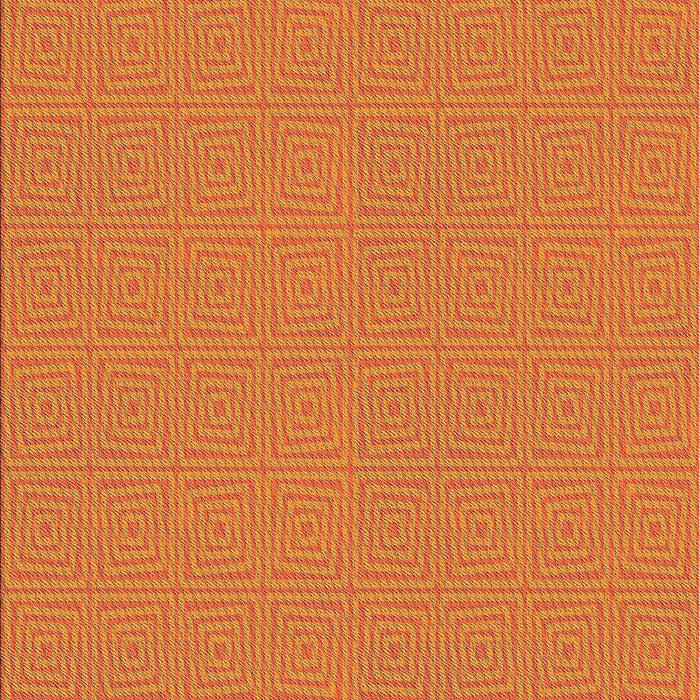 Patterned Dark Orange Novelty Rug, pat984