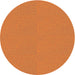 Sideview of Patterned Dark Orange Novelty Rug, pat984