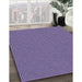 Patterned Purple Mimosa Purple Rug in Family Room, pat985blu