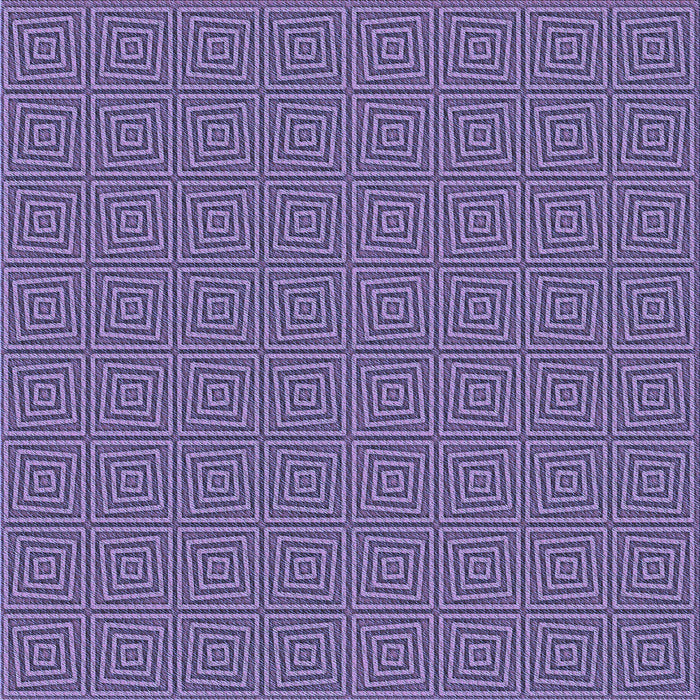 Round Patterned Purple Mimosa Purple Rug, pat985blu