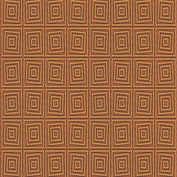 Patterned Tomato Red Rug, pat985brn