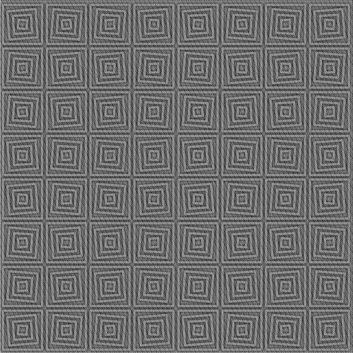 Round Patterned Gray Rug, pat985gry