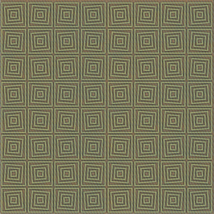 Round Patterned Dark Brown Rug, pat985lblu