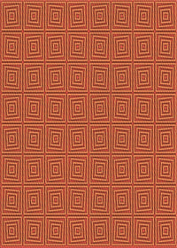 Machine Washable Transitional Neon Orange Rug, wshpat985org