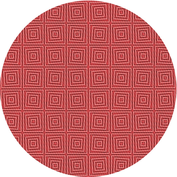 Square Machine Washable Transitional Red Rug in a Living Room, wshpat985rd