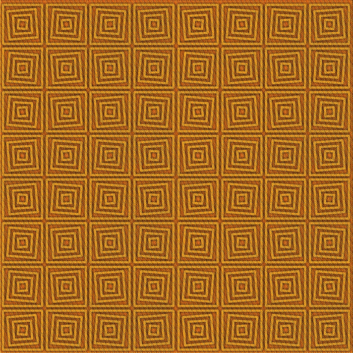 Round Patterned Mahogany Brown Rug, pat985yw